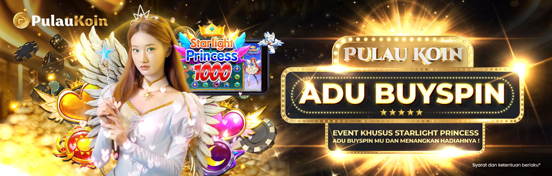 EVENT ADU BUYSPIN STARLIGHT PRINCESS 1000