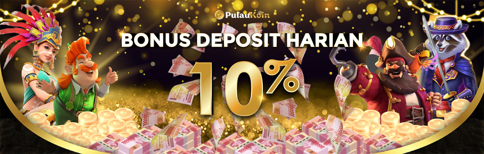 BONUS HARIAN 10%