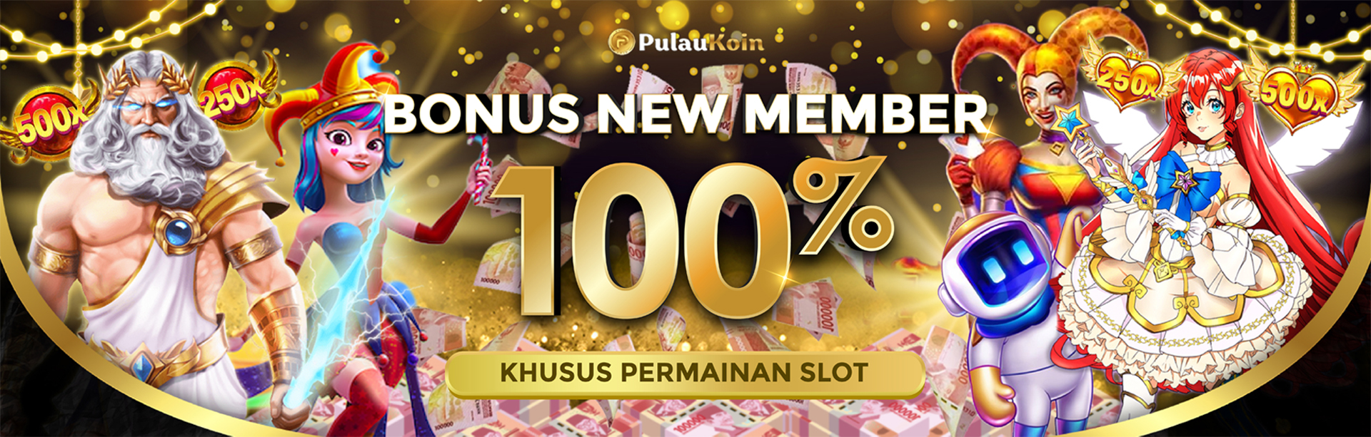 BONUS CASHBACK NEW MEMBER 100%