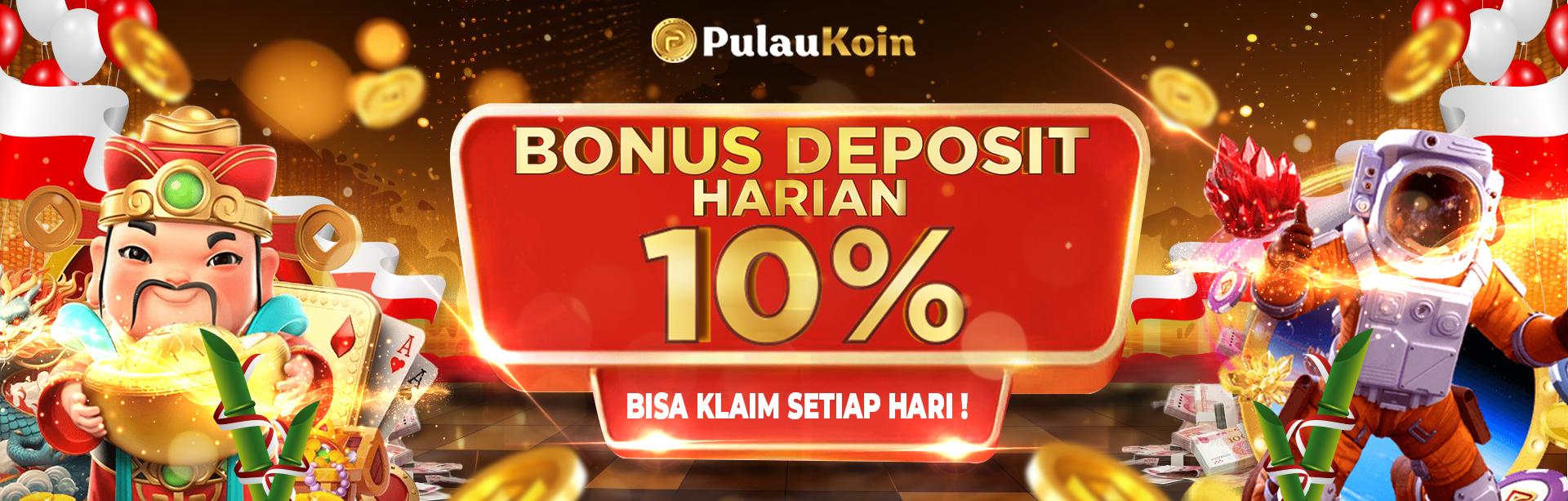 BONUS HARIAN 10%
