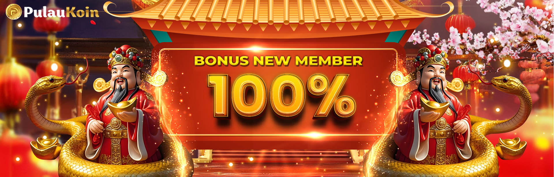 BONUS CASHBACK NEW MEMBER 100%