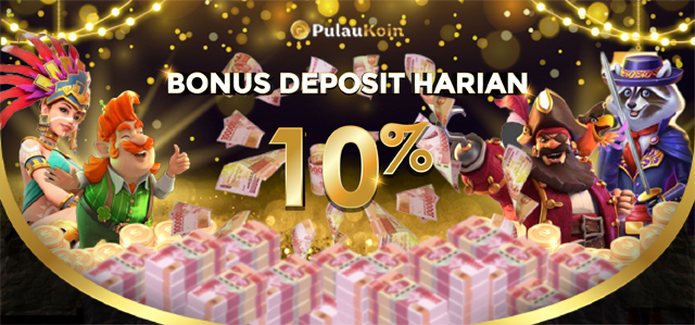 BONUS HARIAN 10%